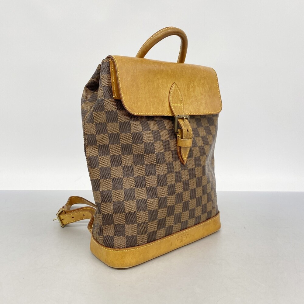 LOUIS VUITTON Authentic Brown Damier Backpack - Picture 2 of 14